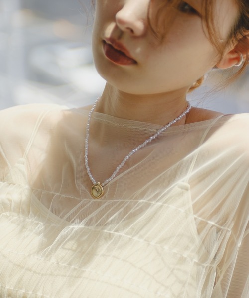 Kastane（カスタネ）の「【fiw.】パールネックレス（ネックレス・レディース・ゴールド/シルバー・FREE）」の5枚目の写真