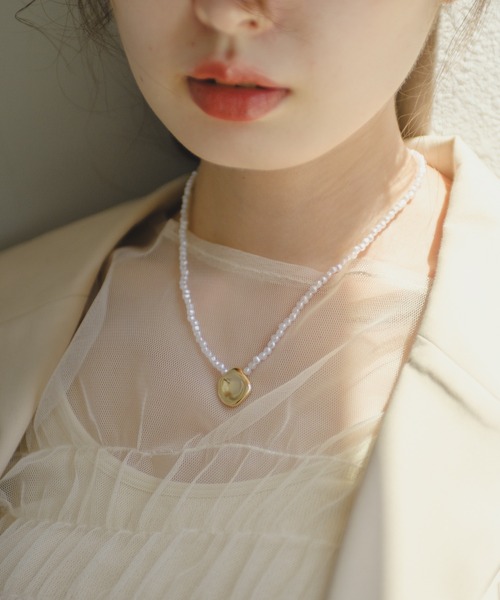 Kastane（カスタネ）の「【fiw.】パールネックレス（ネックレス・レディース・ゴールド/シルバー・FREE）」の6枚目の写真