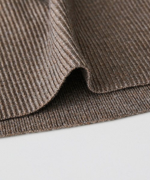 ROPE' PICNIC（ロペピクニック）の「総針ニットキャミソール（ニット/セーター・レディース・チャコールグレー/ブラウン/オフホワイト・38）」の13枚目の写真