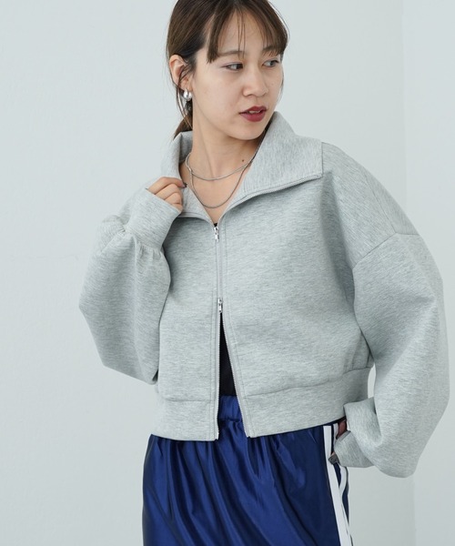 COLONY 2139（コロニートゥーワンスリーナイン）の「ダンボールスタンドWジップトップス（Tシャツ/カットソー・レディース・グレー/ブラック/レッド/オフホワイト・FREE）」の15枚目の写真