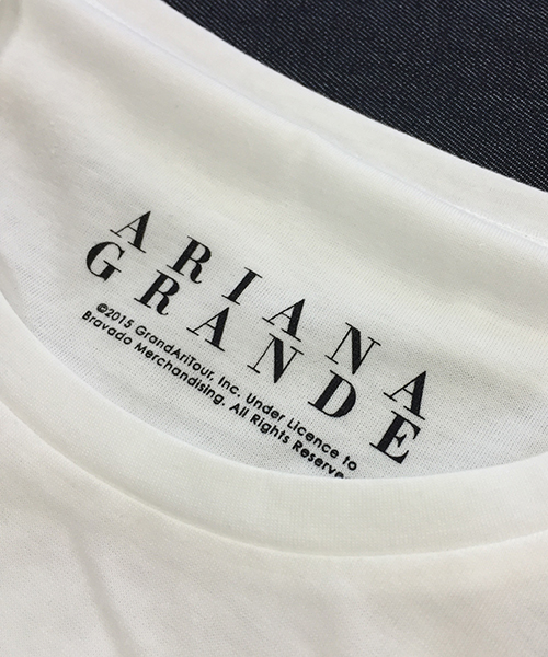 VENCEEXCHANGE(ヴァンスエクスチェンジ)の「アリアナ・グランデフォトラバーTシャツ(Tシャツ/カットソー・レディース・ホワイト・MEDIUM)」の6枚目の写真