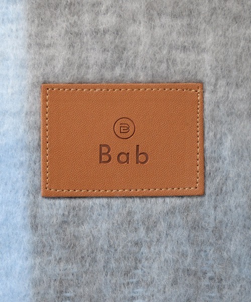 Bab(バブ)の「ビックチェックボリュームマフラー(ストール/ショール・レディース・ブルー/グリーン/イエロー・ONESIZE)」の20枚目の写真
