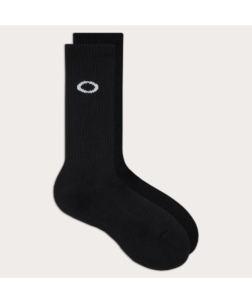 OAKLEY(オークリー)の「オークリー 2P SOCK REGULAR /ソックス/2足セット/OAKLEY(ソックス/靴下・メンズ・ブラック/ホワイト・23-25/25-27/27-29)」の3枚目の写真