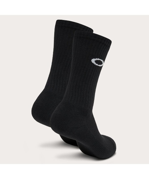 OAKLEY(オークリー)の「オークリー 2P SOCK REGULAR /ソックス/2足セット/OAKLEY(ソックス/靴下・メンズ・ブラック/ホワイト・23-25/25-27/27-29)」の5枚目の写真