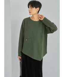 STYLE DELI | アシンメトリー長袖Tシャツ(Tシャツ/カットソー)