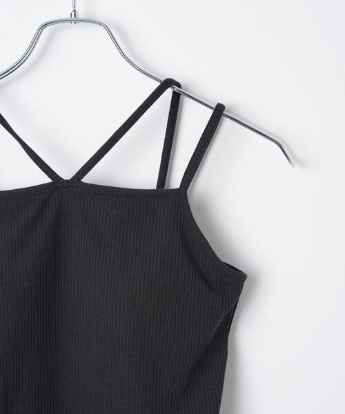 WEGO（ウィゴー）の「WEGO/ホルターネックカップ付きキャミソール（キャミソール・レディース・ホワイト/ブラック・MEDIUM/SMALL）」の20枚目の写真