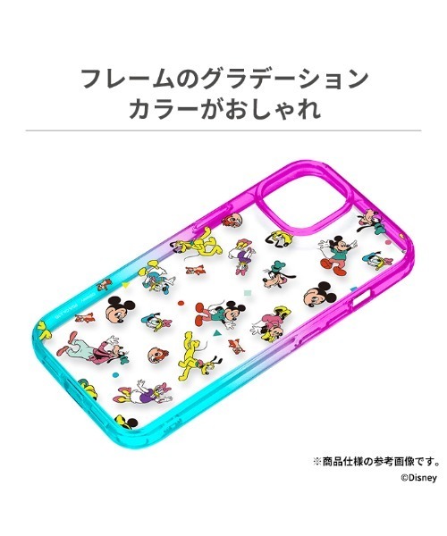 Disney(ディズニー)の「iPhone 15/14専用 Premium Style ディズニー グラデーション クリア ハイブリッドケース スマホケース(スマホケース/カバー・レディース・その他1/その他3/その他2・14-15)」の4枚目の写真