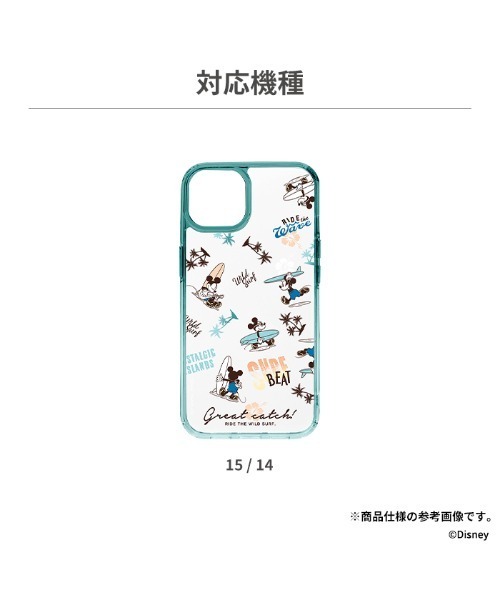Disney(ディズニー)の「iPhone 15/14専用 Premium Style ディズニー グラデーション クリア ハイブリッドケース スマホケース(スマホケース/カバー・レディース・その他1/その他3/その他2・14-15)」の5枚目の写真