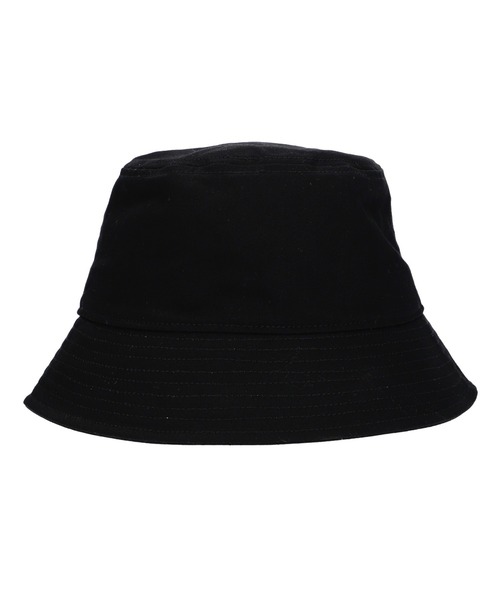X-girl（エックスガール）の「DOUBLE LOGO BUCKET HAT（ハット・レディース・ブラック/ベージュ/ピンク・ONE SIZE）」の4枚目の写真
