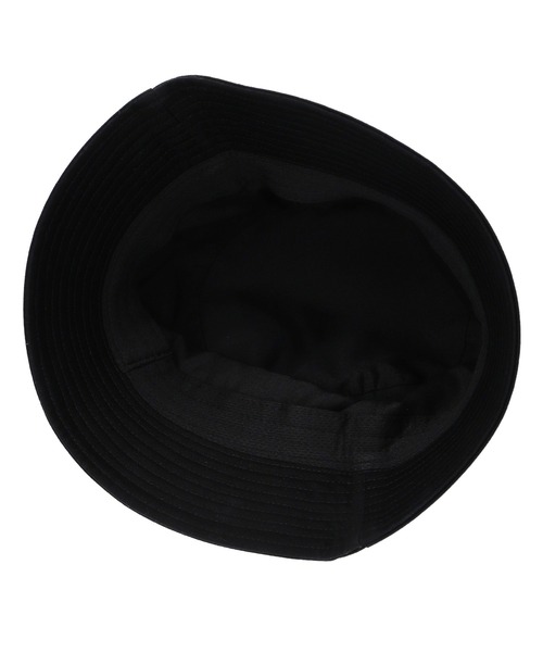 X-girl（エックスガール）の「DOUBLE LOGO BUCKET HAT（ハット・レディース・ブラック/ベージュ/ピンク・ONE SIZE）」の7枚目の写真