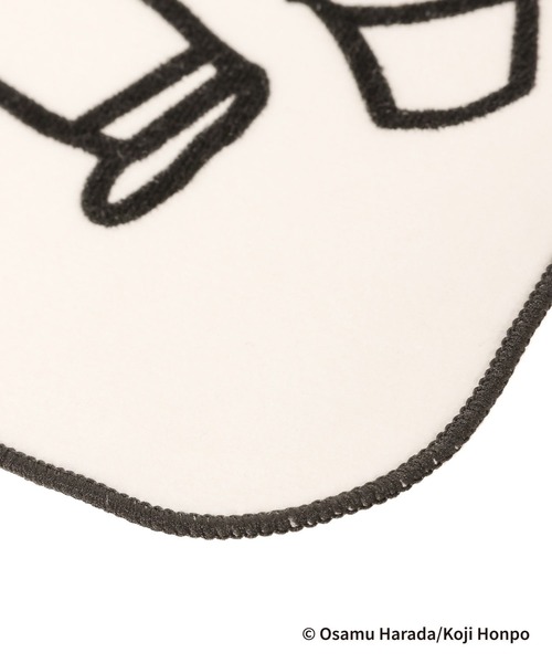 LEPSIM（レプシィム）の「【OSAMU GOODS×LEPSIM】ハンカチタオル　988050（ハンカチ/ハンドタオル・レディース・ライトグリーン/アイボリー/グレー・ONE SIZE）」の7枚目の写真