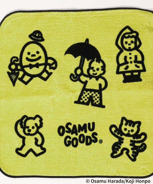 LEPSIM（レプシィム）の「【OSAMU GOODS×LEPSIM】ハンカチタオル　988050（ハンカチ/ハンドタオル・レディース・ライトグリーン/アイボリー/グレー・ONE SIZE）」の9枚目の写真