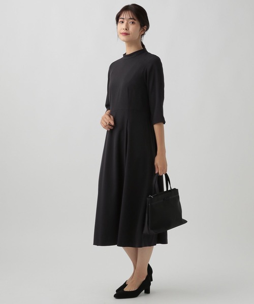Elura(エルーラ)の「セレモニー&お悔やみフレアワンピース(ワンピース・レディース・ブラック・MEDIUM/LARGE)」の8枚目の写真