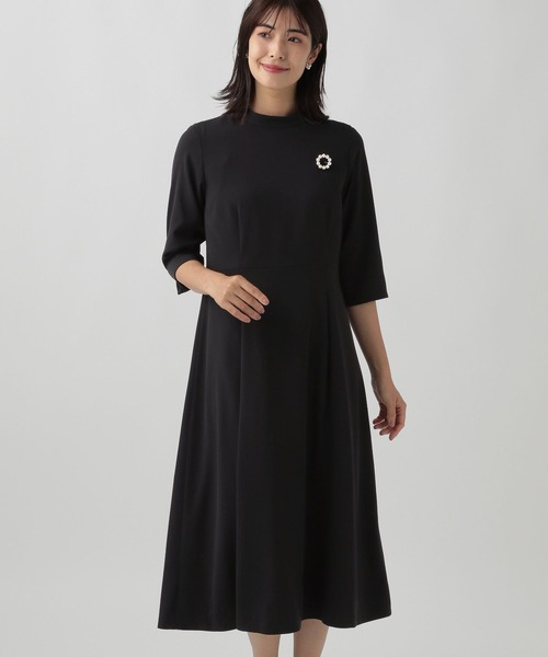 Elura(エルーラ)の「セレモニー&お悔やみフレアワンピース(ワンピース・レディース・ブラック・MEDIUM/LARGE)」の10枚目の写真