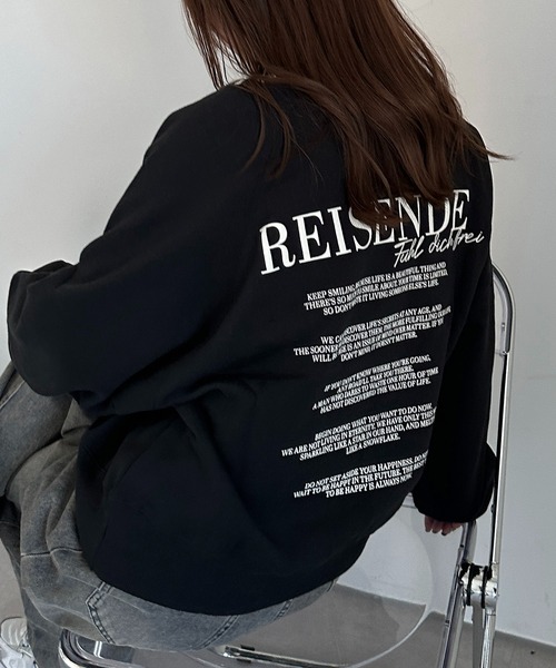 apres jour mignon(アプレジュールミニョン)の「裏起毛ラグランスウェット【ZOZOTOWN限定アイテム】(スウェット・レディース・杢グレー/ブラック/アイボリー・X-LARGE/フリー)」の3枚目の写真