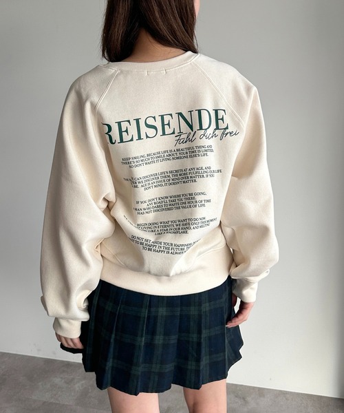 apres jour mignon(アプレジュールミニョン)の「裏起毛ラグランスウェット【ZOZOTOWN限定アイテム】(スウェット・レディース・杢グレー/ブラック/アイボリー・X-LARGE/フリー)」の15枚目の写真