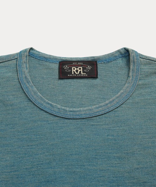 【未使用】RRL ブラックインディゴコットンクルーネックTシャツ L DOUBLE RL RALPH LAUREN/ダブル アール エル ラルフ ローレン通販