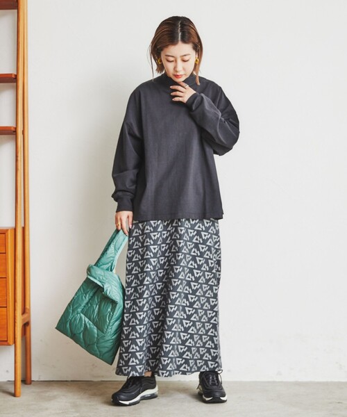 coen(コーエン)の「USAコットンリピTロングスリーブTシャツ(Tシャツ/カットソー・レディース・その他2/ダークグレー/ブラック/ホワイト/ライラック/その他4・M/L)」の16枚目の写真