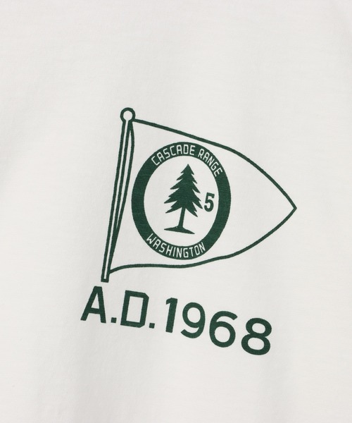 Champion(チャンピオン)の「【Champion/チャンピオン】メンズ メンズカジュアル ロングスリーブTシャツ(Tシャツ/カットソー・メンズ・モスグリーン/ベージュ/ヘザーグレー/オフホワイト・X-LARGE/LARGE/MEDIUM)」の21枚目の写真
