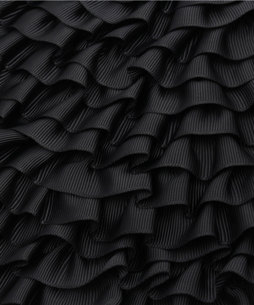 ROSE BUD（ローズバッド）の「(LL ACCESSORIES)B783 LAYERED FRILL CLUTCH BAG[結婚式＆パーティー]（クラッチバッグ・レディース・ブラック/オリーブ/ピンク・ONE SIZE）」の13枚目の写真