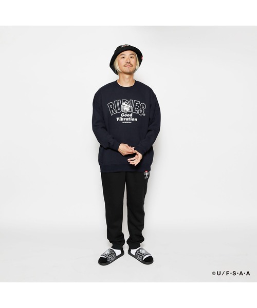 RUDIE'S(ルーディーズ)の「RUDIE'SxCRAYON SHINCHAN MOSH CREWSWEAT/ルーディーズ クレヨンしんちゃん モッシュ クルースウェット(スウェット・メンズ・ブラック/ネイビー/グリーン系その他・XL/L/XXL/M)」の3枚目の写真