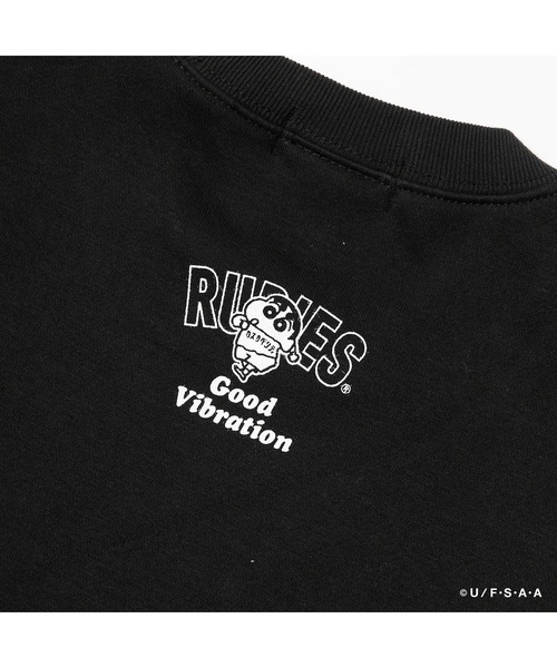 RUDIE'S(ルーディーズ)の「RUDIE'SxCRAYON SHINCHAN MOSH CREWSWEAT/ルーディーズ クレヨンしんちゃん モッシュ クルースウェット(スウェット・メンズ・ブラック/ネイビー/グリーン系その他・XL/L/XXL/M)」の9枚目の写真