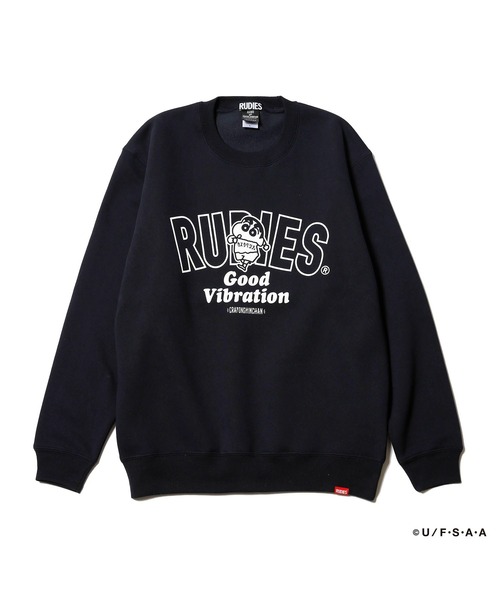 RUDIE'S(ルーディーズ)の「RUDIE'SxCRAYON SHINCHAN MOSH CREWSWEAT/ルーディーズ クレヨンしんちゃん モッシュ クルースウェット(スウェット・メンズ・ブラック/ネイビー/グリーン系その他・XL/L/XXL/M)」の15枚目の写真