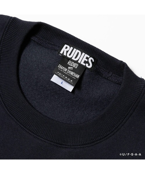 RUDIE'S(ルーディーズ)の「RUDIE'SxCRAYON SHINCHAN MOSH CREWSWEAT/ルーディーズ クレヨンしんちゃん モッシュ クルースウェット(スウェット・メンズ・ブラック/ネイビー/グリーン系その他・XL/L/XXL/M)」の17枚目の写真