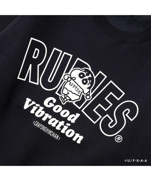 RUDIE'S(ルーディーズ)の「RUDIE'SxCRAYON SHINCHAN MOSH CREWSWEAT/ルーディーズ クレヨンしんちゃん モッシュ クルースウェット(スウェット・メンズ・ブラック/ネイビー/グリーン系その他・XL/L/XXL/M)」の18枚目の写真