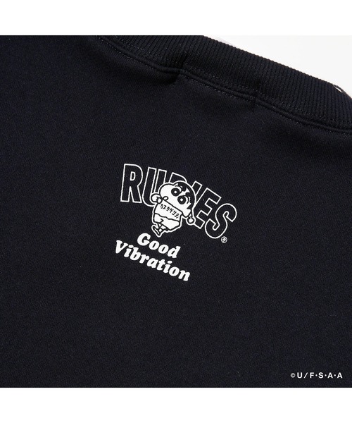 RUDIE'S(ルーディーズ)の「RUDIE'SxCRAYON SHINCHAN MOSH CREWSWEAT/ルーディーズ クレヨンしんちゃん モッシュ クルースウェット(スウェット・メンズ・ブラック/ネイビー/グリーン系その他・XL/L/XXL/M)」の20枚目の写真