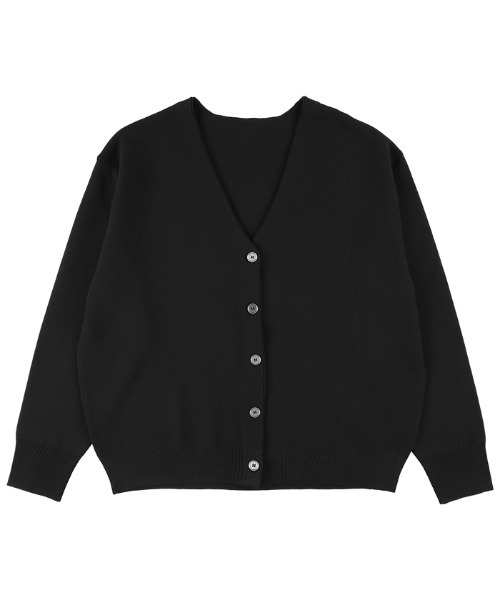 coca（coca）（コカ）の「【WEB限定セール】スムースタッチガーター編みカーディガン（カーディガン/ボレロ・レディース・ライトブルー/ブラック/ベージュ/アイボリー・M/L）」の21枚目の写真