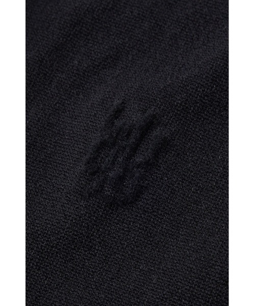 rienda（リエンダ）の「ロゴポイント刺繍シアーソックス（ソックス/靴下・レディース・ブラック・FREE）」の6枚目の写真