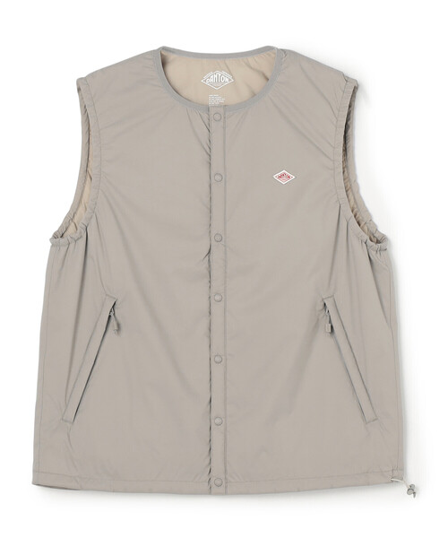ダントン　ベスト　S DANTON（ダントン）の「MEN'S INSULATION COLLARLESS VEST（ダウン