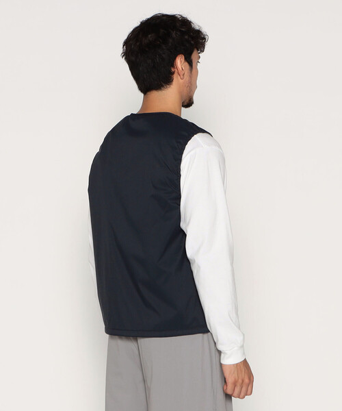 DANTON（ダントン）の「MEN'S INSULATION COLLARLESS VEST（ダウン