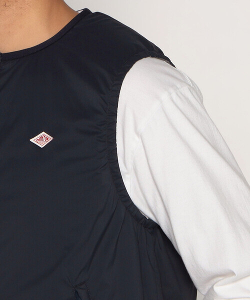 DANTON（ダントン）の「MEN'S INSULATION COLLARLESS VEST（ダウン