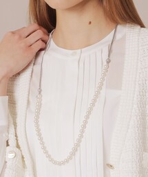 MACKINTOSH LONDON | 【エクラ掲載】パールチェーン2WAYネックレス(ネックレス)