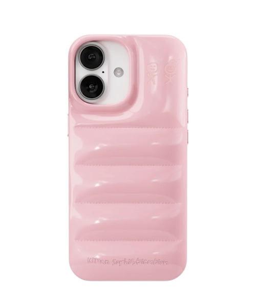 正規品 Urban Sophistication iPhone16 ピンク The Puffer Case® - Pink Gloss | Urban Sophistication