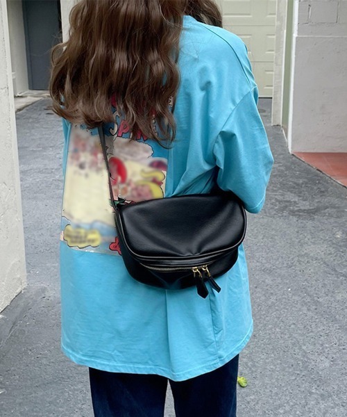 Miniministore(ミニミニストア)の「ショルダーバッグ 肩掛け レディース(ショルダーバッグ・レディース・ブラウン/アイボリー/ブラック・FREE)」の8枚目の写真