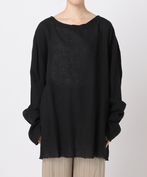 CITYSHOP(シティーショップ)の「《追加》Li/Co BIO WASH PULLOVER:ブラウス(シャツ/ブラウス・レディース・ホワイト/ピンク/ブラック・FREE)」の14枚目の写真