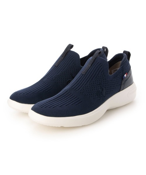 le coq sportif(ルコックスポルティフ)の「スリッポンスニーカー(ラローヌFKII)(スリッポン・レディース・ホワイト/ネイビー/ベージュ/ブラック・24.5cm/24cm/23.5cm/23cm/22.5cm)」の4枚目の写真