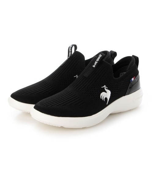 le coq sportif(ルコックスポルティフ)の「スリッポンスニーカー(ラローヌFKII)(スリッポン・レディース・ホワイト/ネイビー/ベージュ/ブラック・24.5cm/24cm/23.5cm/23cm/22.5cm)」の1枚目の写真