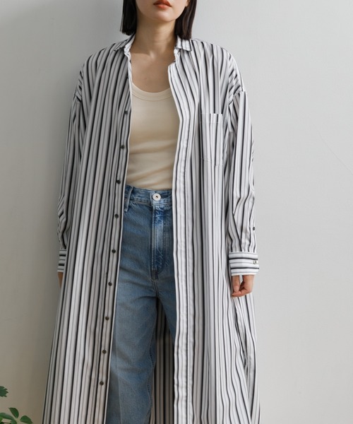 TICCA(ティッカ)の「TICCA スクエアビッグシャツワンピース TICCA(ティッカ)の「TICCA スクエアビッグシャツワンピース