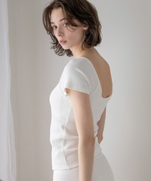bijorie | 【bijorie】カップ付きバックオープンTシャツ／NEW BASIC 24SS(インナーウェア/肌着)