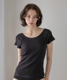 bijorie | 【bijorie】カップ付きバックオープンTシャツ／NEW BASIC 24SS(インナーウェア/肌着)