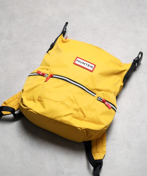 HUNTER(ハンター)の「/HUNTER/ORIGINAL MINI BACKPACK(バックパック/リュック・メンズ・イエロー/ブラック・FREE)」の4枚目の写真