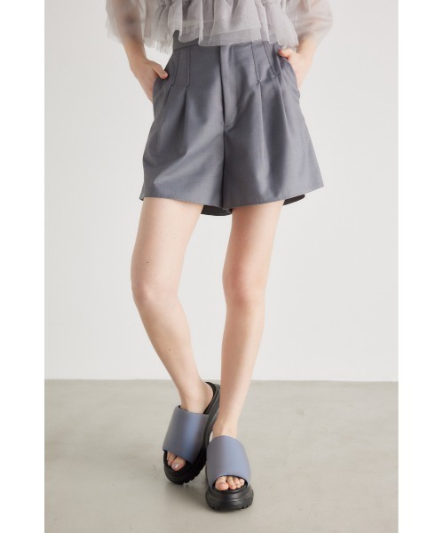 rienda(リエンダ)の「タックステッチショートパンツ(その他パンツ・レディース・ブラック/グレー/ベージュ・X-SMALL/SMALL/MEDIUM)」の21枚目の写真