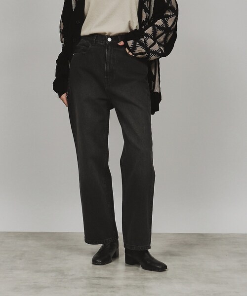 tk.TAKEO KIKUCHI（ティーケータケオキクチ）の「◆ルーズテーパードデニムパンツ（デニムパンツ・レディース・ブルー/ブラック/ブラック系/ブルー系・66）」の12枚目の写真