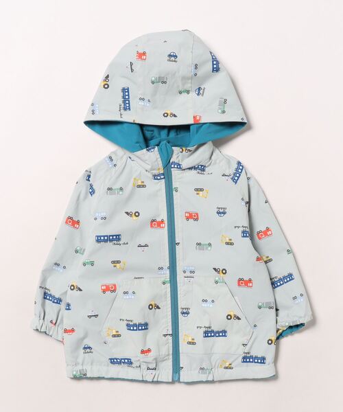 kladskap（クレードスコープ）の「乗り物リバーシブルウィンドブレーカー（マウンテンパーカー・キッズ・ブルー/ネイビー・90cm/100cm/110cm/120cm/130cm/80ｃｍ）」の20枚目の写真