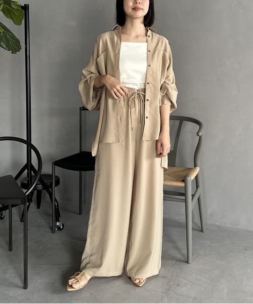 新品 未使用 レディース ワイドパンツ LIMM feu LEPSIM パンツ マルチメリットワイドパンツ 242652 レディース