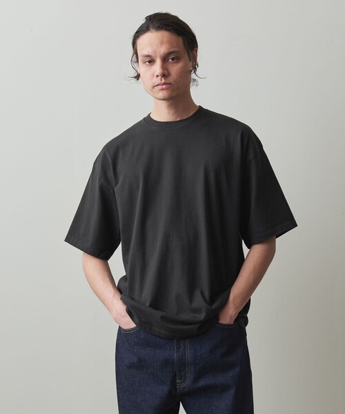 Steven Alan（スティーブンアラン）の「＜Steven Alan＞ パック チューブボディ ショートスリーブ Tシャツ（Tシャツ/カットソー・メンズ・ダークグレー/ホワイト/ライトグレー/ブラック・S/M/L）」の5枚目の写真